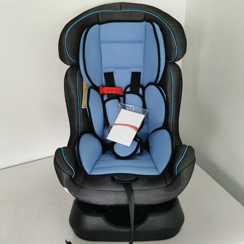 Two-way Adjustable Child Car Seat with Interface Knitted Fabric Can Lie Down and Sleep Comfortable Space Child Seat Car Seat