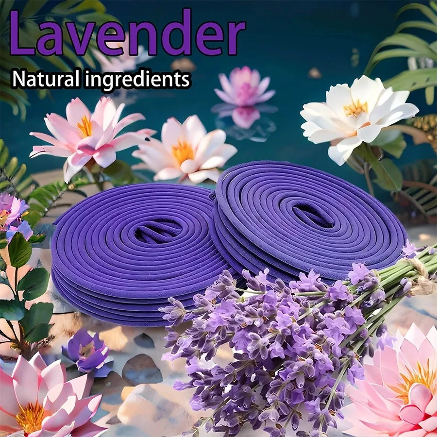 50 Cigares d'encens naturels à la lavande, pour la maison, le bureau, l'étude, l'hôtel, le yoga, la méditation, apaisant corps et esprit, parfum durable