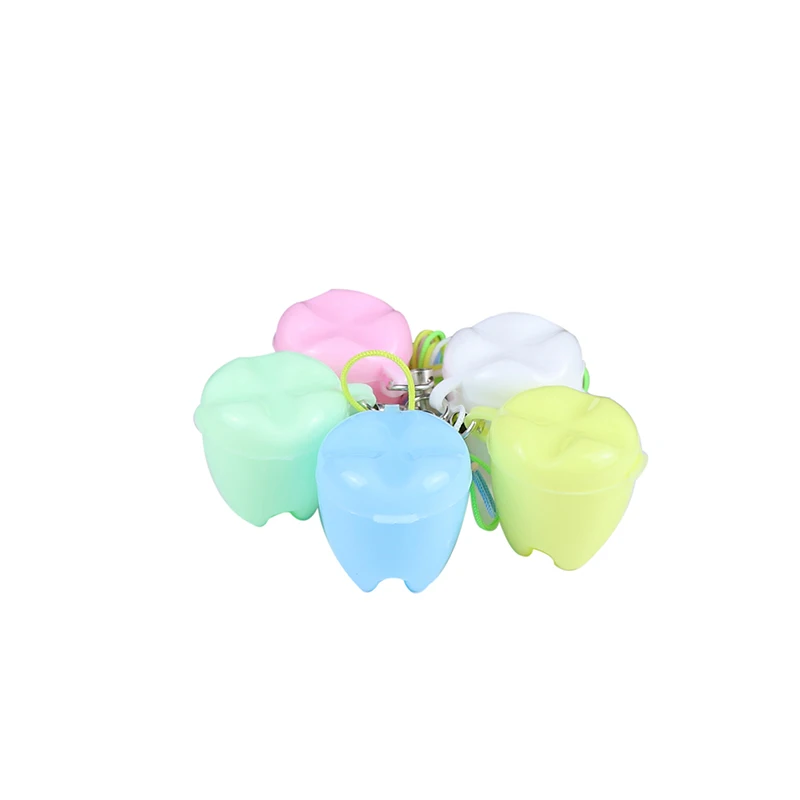 

5pcs Dental Baby Teeth Storage Box Tooth Shape Kids Milk Teeth Storage Boxes Child Baby Deciduous Tooth Organizer
