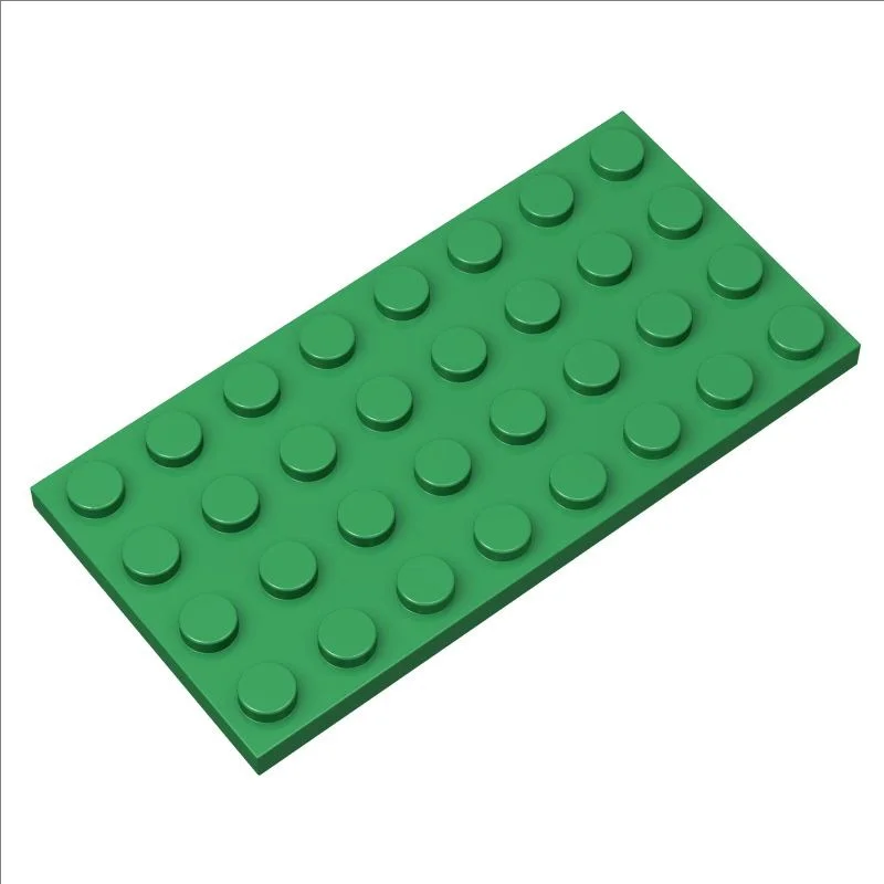 10 Stück 3035 Platten 4 x 8 Bausteine Sammlerstücke Modulare GBC Spielzeuge für Technische MOC DIY Bauwerke Kompatibel – Detail 3