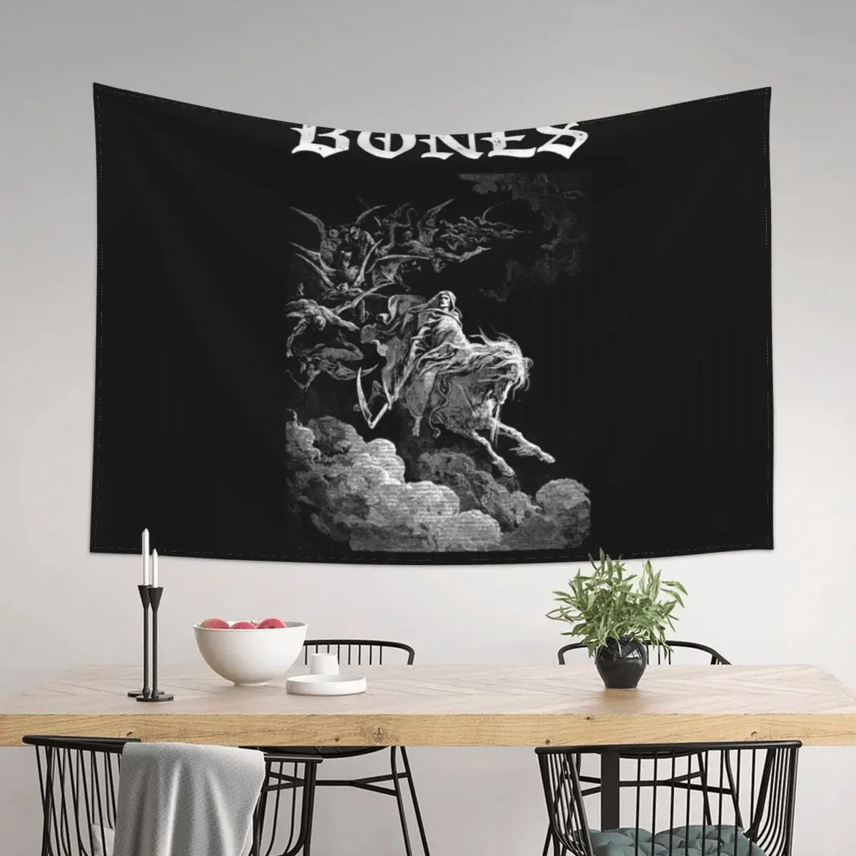 

BONES Tapestry Bedroom Decor Aesthetic Decoration Bedroom Room Decorations Aesthetics Bedroom Decorations Tapestry
