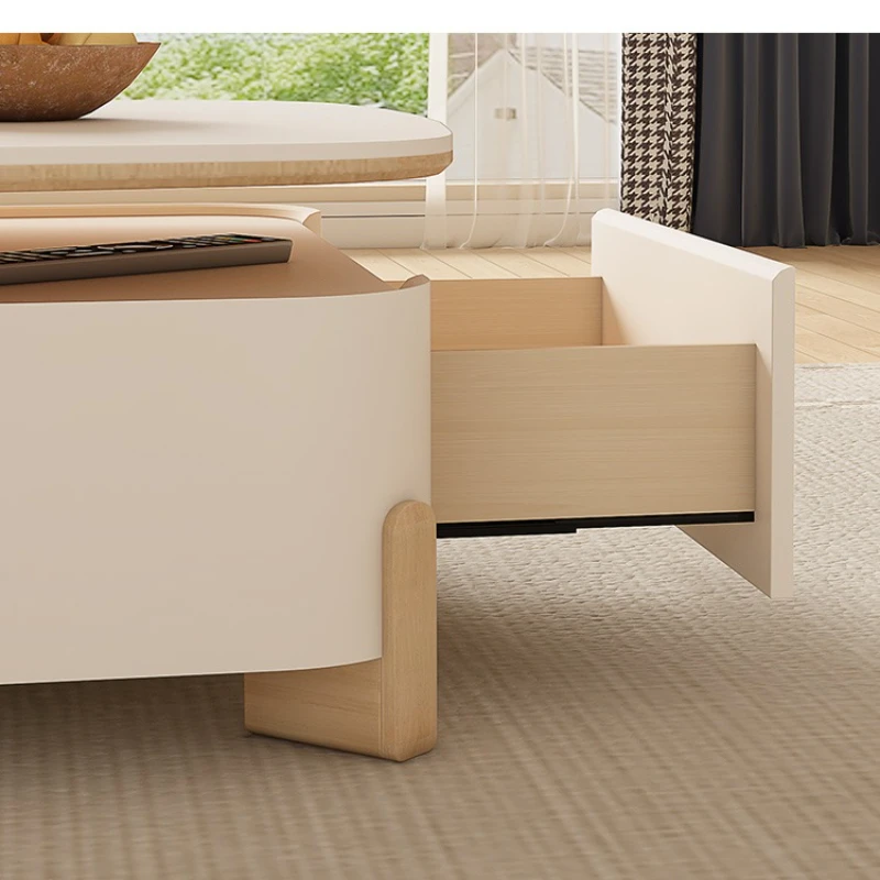 

Coffee table living room home 2025 new cream log wind coffee table