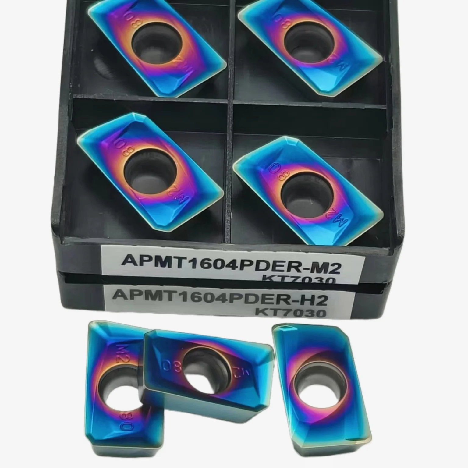 أداة طحن طرف الكربيد ، إدراج ، CNC ، APMT1604 ، M2 ، KT7030 ، APMT1604 ، H2 ، KT7030 ، APMT1135 ، M2 ، KT7030 ، APMT1604PDER