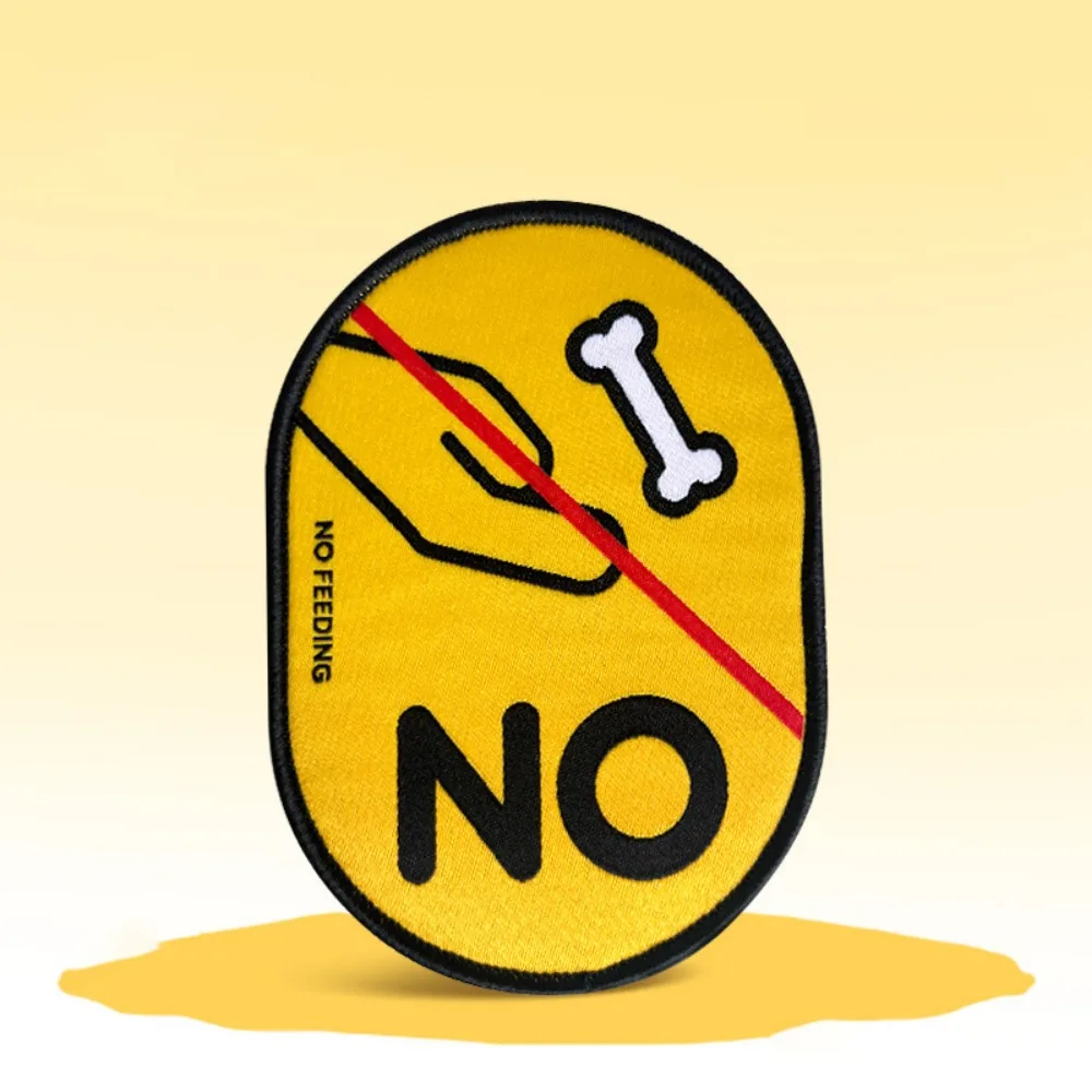 ملصقات اجتماعية للحيوانات الأليفة مقاومة للماء، شارات كرتونية مزخرفة لتهوية الكلاب على الوجهين، ملصقات تحديد الحيوانات الأليفة، تجمعات الحيوانات الأليفة