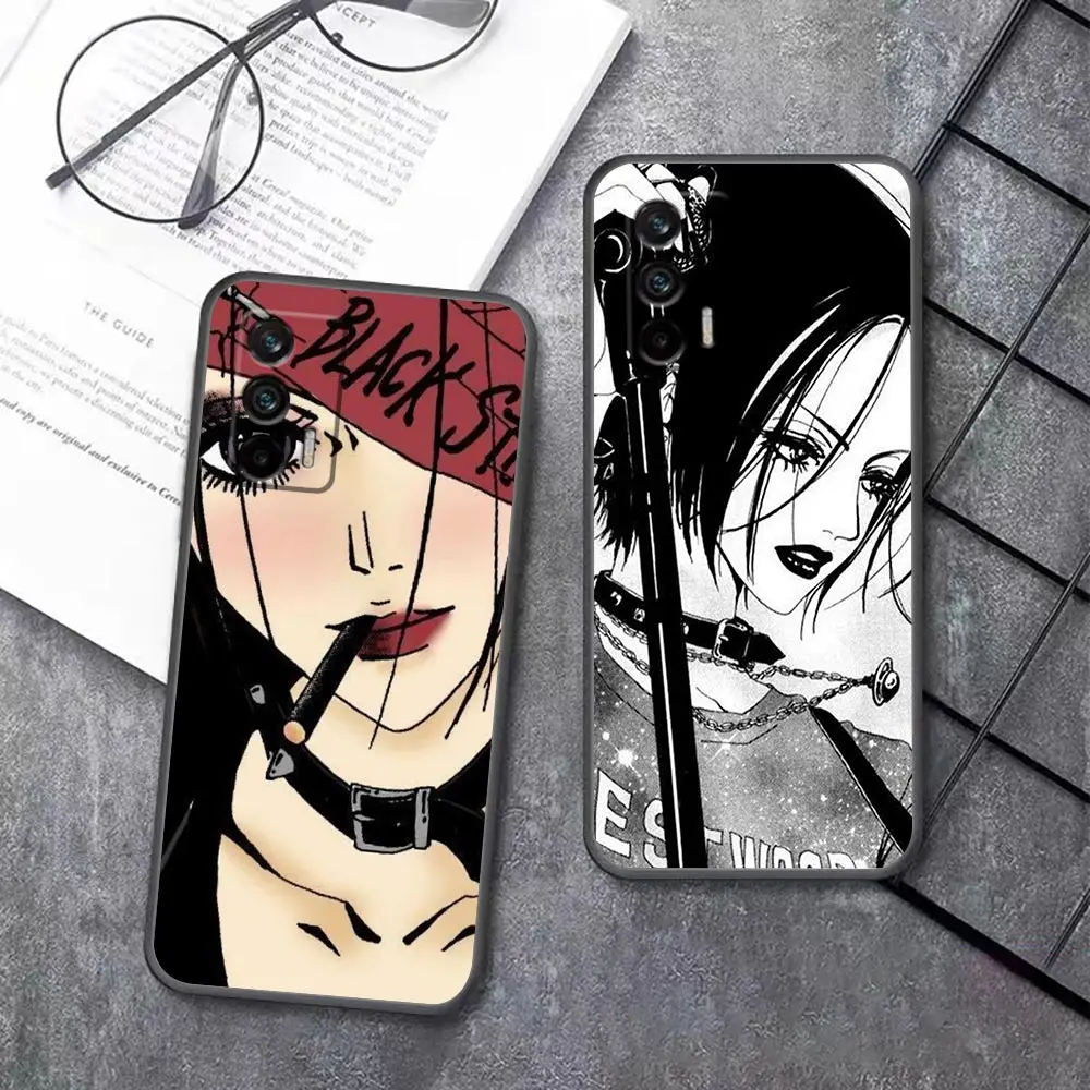 Nana Osaki on Purple Tie Dye Phone Case For Realme GT 2 Pro Master Neo 2 3 5 NARZO 50 50I 50A C55 C53 C35 C33 C31 C30 C30S Case