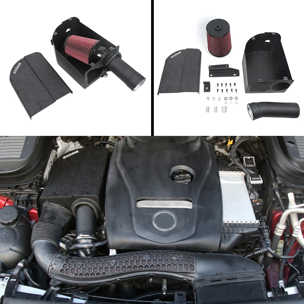 KYOSTAR Koude Luchtinlaatsysteem voor 2015-2018 Mercedes-Benz W205 C300 M274 2.0T L4