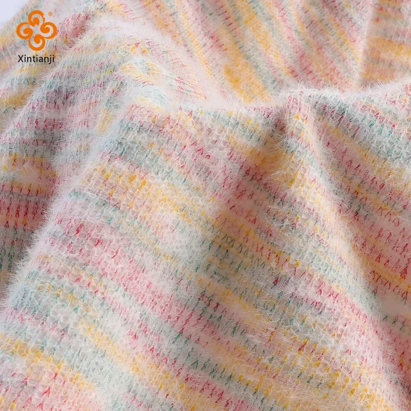 100x160cm 350g Sweater Knit Braided Fabric 4 New Colors By The Meters Fluffy Hair DIY Materials for Bags, Shoes, Hats, Blankets