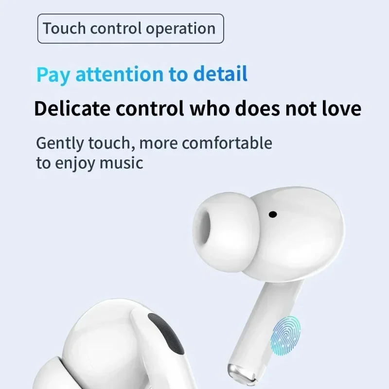 A7Pro ENC Wireless Earphones Bluetooth 5.3 Headphones TWS HIfI Noise Cancell Stereo Music Earbuds Touch Control Earbuds New 2024