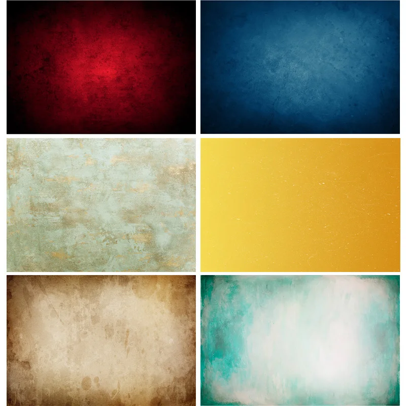 

ZHISUXI Solid Color Gradient Grunge Vintage Photography Backdrops Props Baby Portrait Photo Studio Backgrounds 21605HPO-02