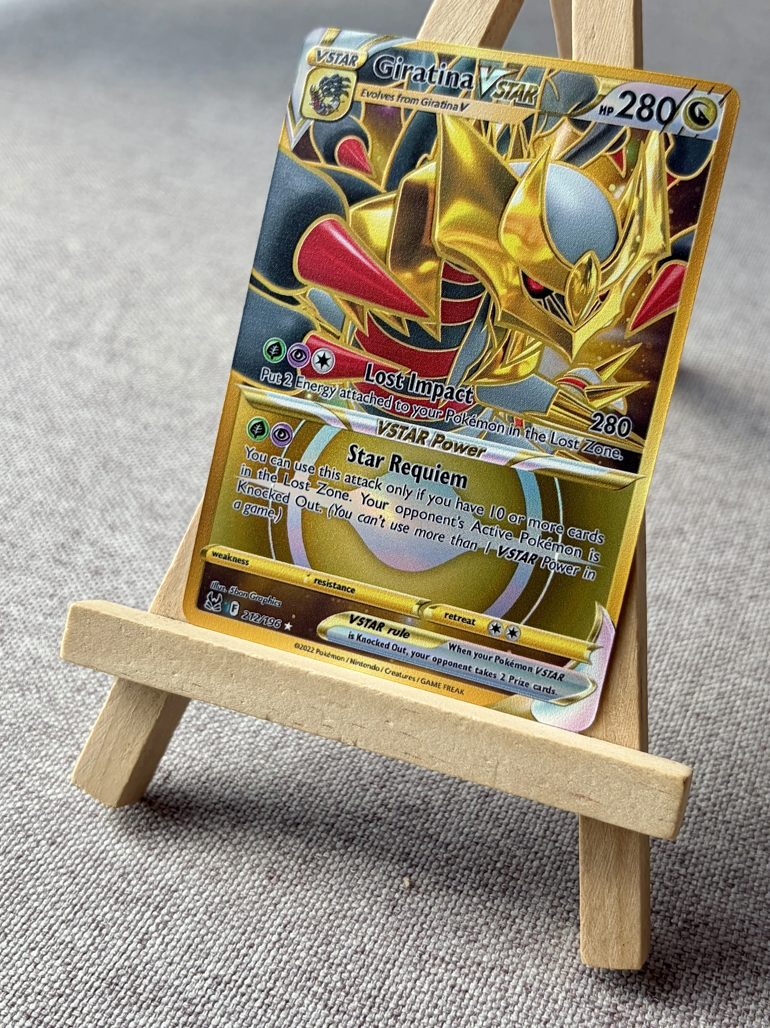 PTCG Cards Holo Rare Cards Giratina Kyurem Aerodactyl Rotom Galarian Perrserker PTCG Cards Gift Collection PKM DIY Gift
