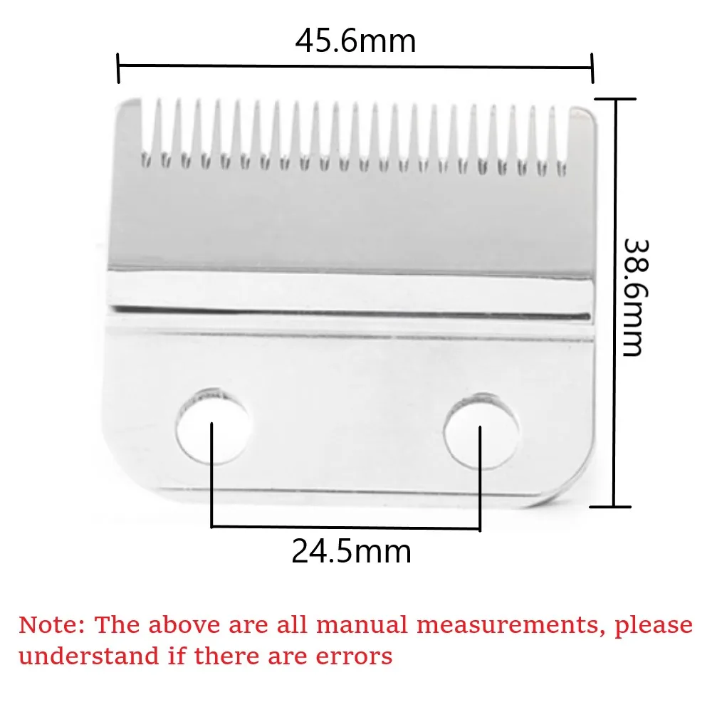 Kemei 1986เดิมที่ตัดขนใบมีดสกรูเงินทองเปลี่ยนใบมีด Trimmer เหล็กกล่องอุปกรณ์เสริมใบมีด