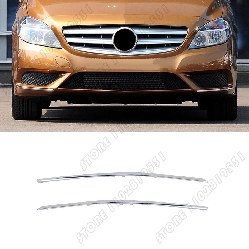 2012-2014 for Mercedes-Benz W246 B180 B200 Car Front and Rear Bumper Trim Strips A2468850421 A2468850521 A2468850921 A2468851021