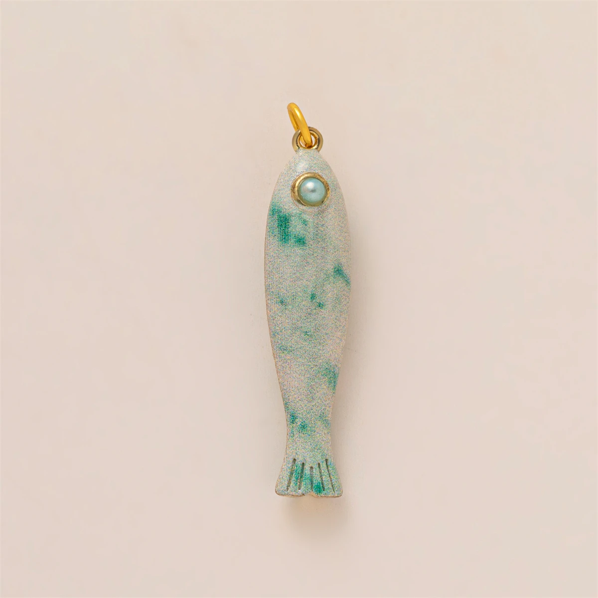 Neue Strandserie Bunter Fisch-Anhänger DIY-Serie Kupferbeschichtet mit 14K Gold-Farbbeständigkeit – Detail 6