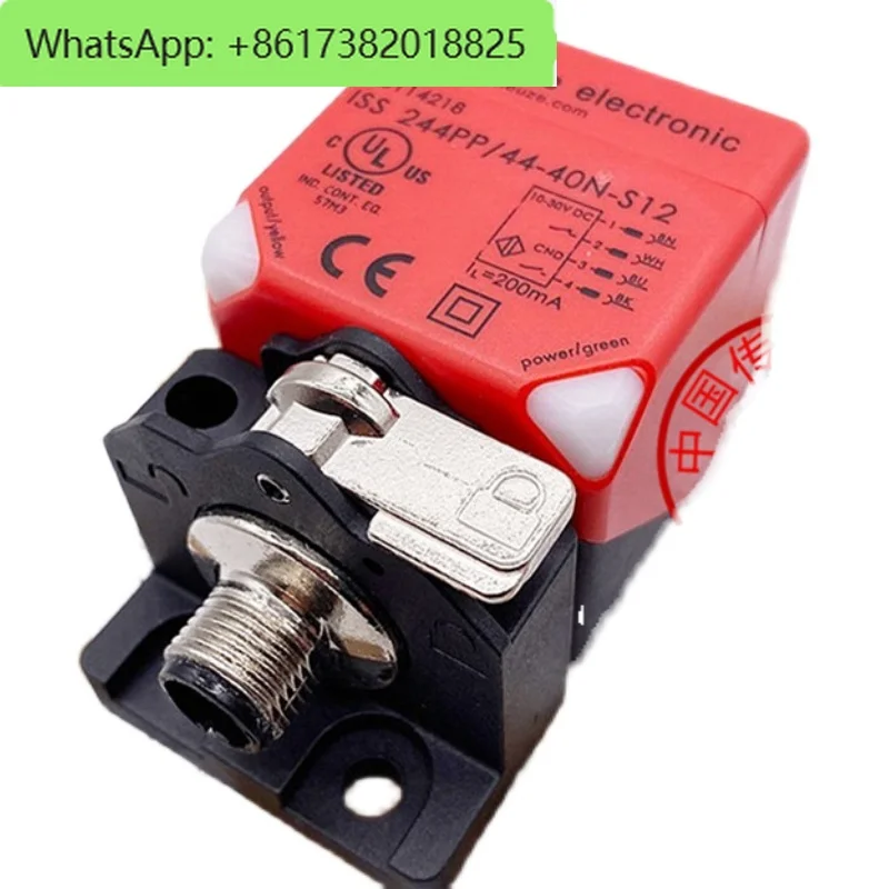 Square proximity switch ISS-244PP.1/44-40N/20E-S12 four core dual function sensor