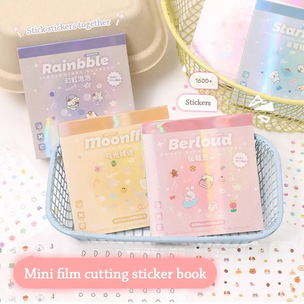 24Pcs/Set No-Repeat Nail Sticker Soft Embossed Self Adhesive Cup Stickers Multifunction Cartoon Stickers for Nail Art Decoration