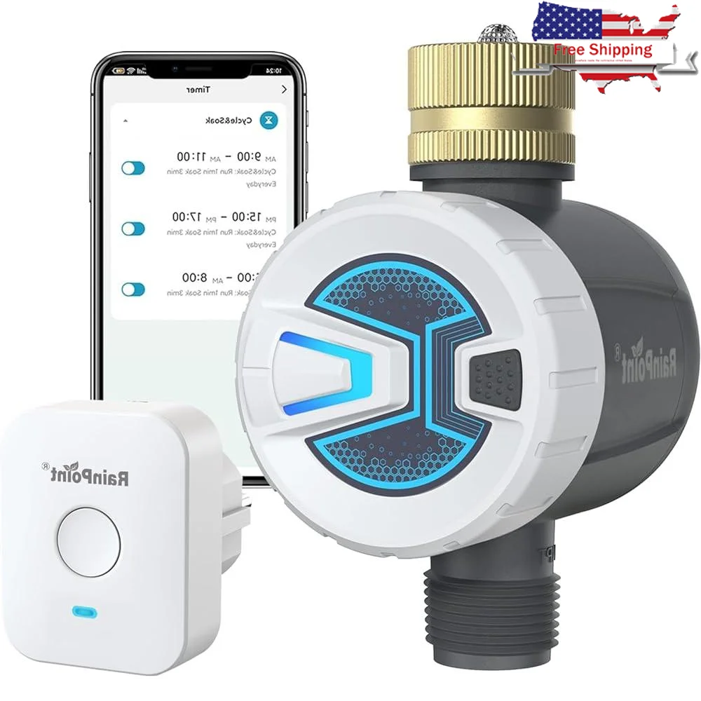 

Wi-Fi спринклерный таймер, умный контроллер полива, шланг, кран, таймер, система орошения сада, приложение, дистанционное управление, Bluetooth вода