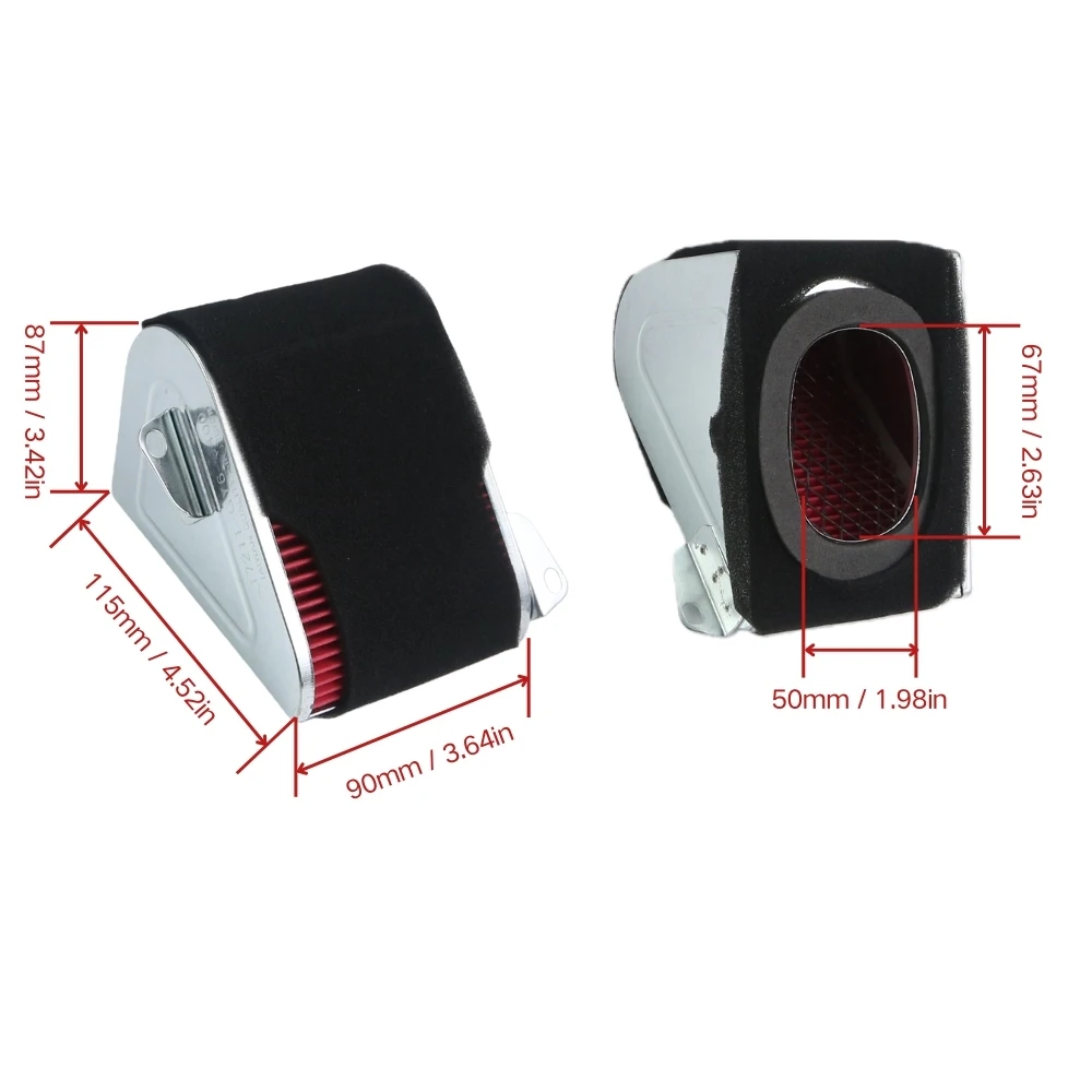 Motorcycle Air Filter For GY6 125cc 150cc Four-wheeled Motorcycles Go-karts M AF27