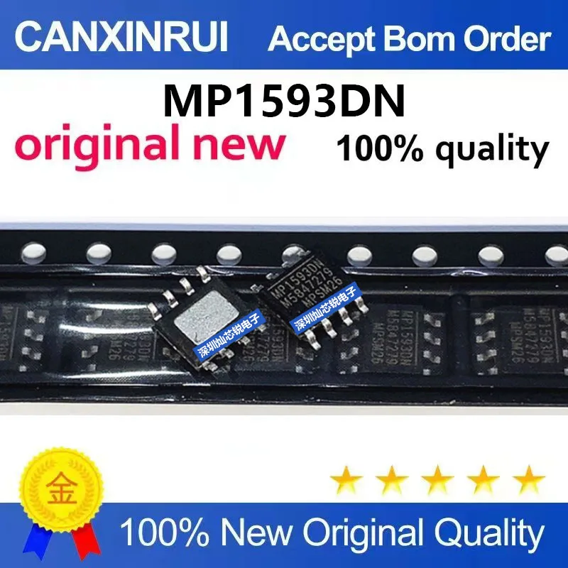 (5-100pieces)Brand New Original MP1593 MP1593DN SMD SOP8 Buck Converter Integrated Chip