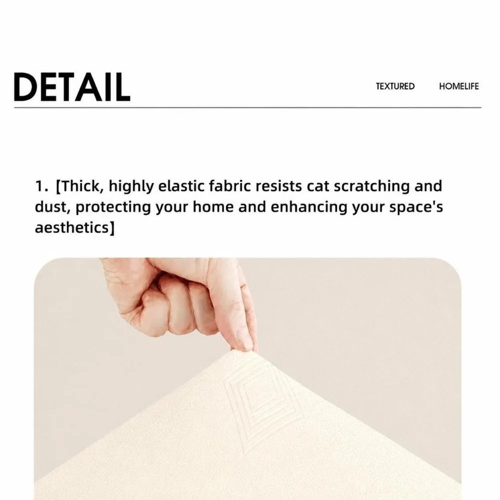1set Jacquard Pattern Dining Chair Cover Split Type Curved Backrest Chair Slipcover Elastic Chair Protector Cover