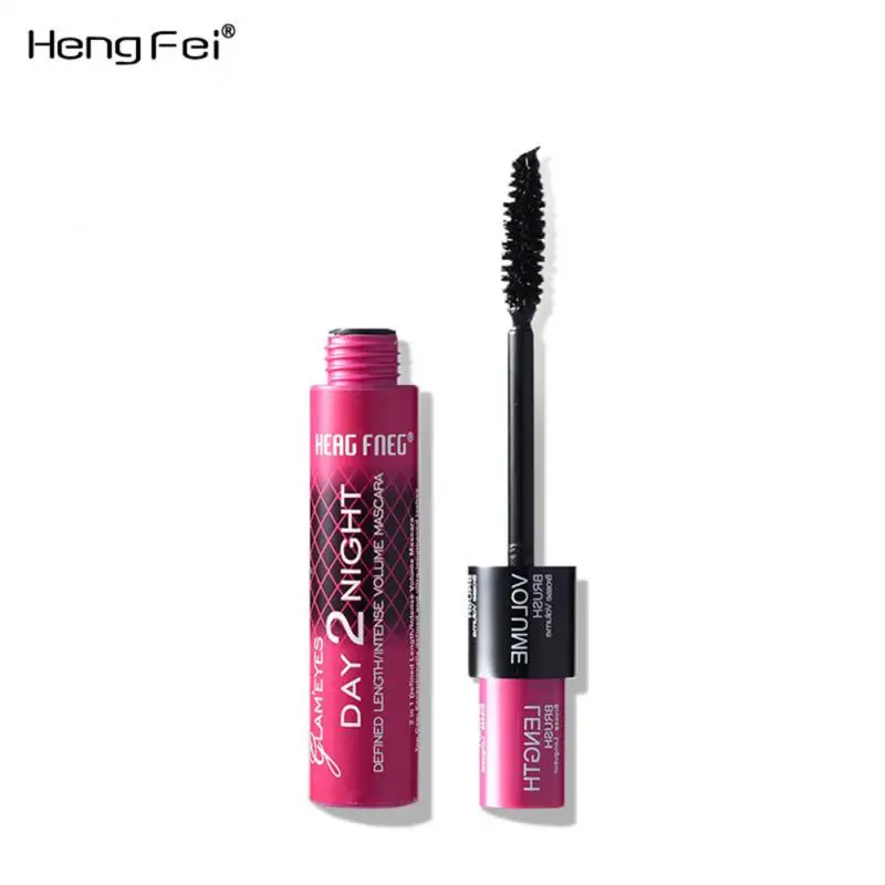 Cils noirs recourbés pour femme, mascara allongeant, volume supplémentaire, longue durée, imperméable, séchage rapide naturel, maquillage