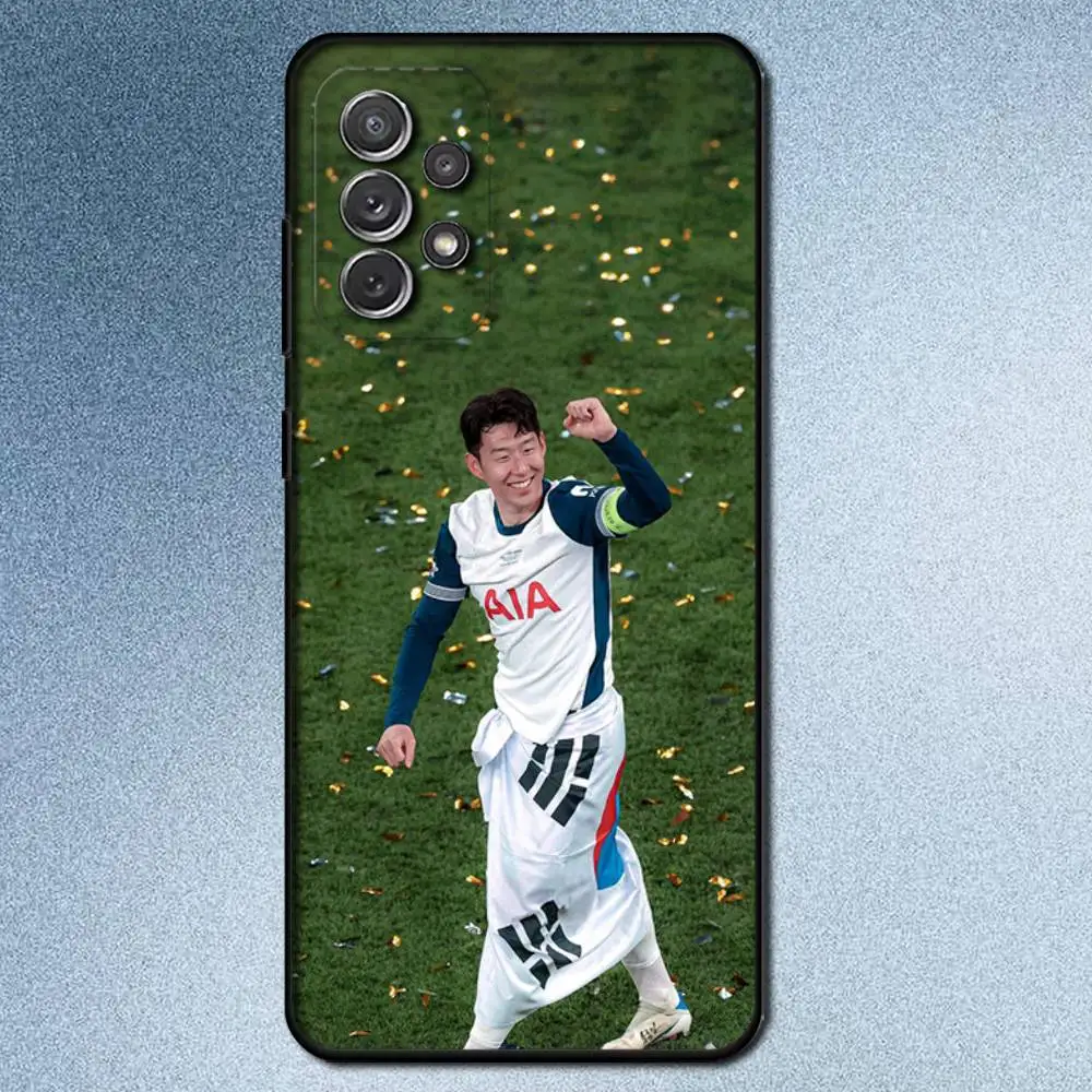 Football S-Son H-Heung-minS Phone Case For Samsung S25,S24,S21,S22,S23,S30,Ultra,S20,Plus,Fe,Lite,Note,10,9,5G Black Cover - Image 5