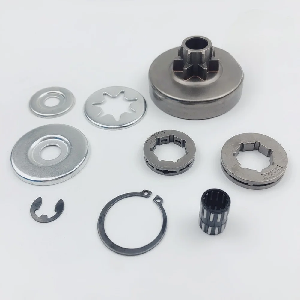 

3/8" Picco 6T Clutch Drum Kit Garden Power Tools For MS192T MS193T MS194T Chainsaw Passive Disc Assembly Clutch Sprocket Parts