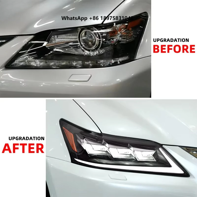 

for ‘Lexus GS 450h 350 300 250 Headlights 2012 2013 2014 Upgrade Plug and Play Headlight LED Head Lamp Light Front Light