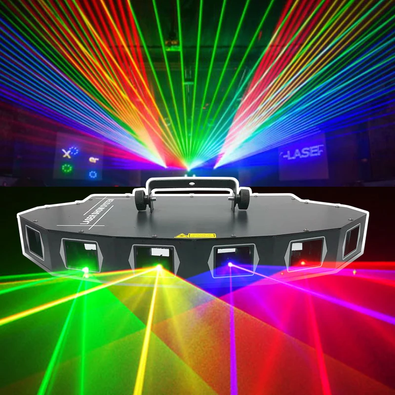 

Marslite 6 глаз RGB 3 в 1 для Dj Disco Club Bar Event Stage