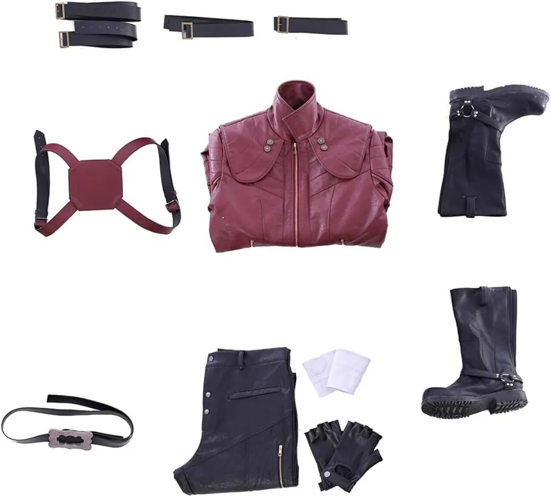 Cosplay Game DMC 5 Dante Costume Boots Halloween Cosplay Outfits