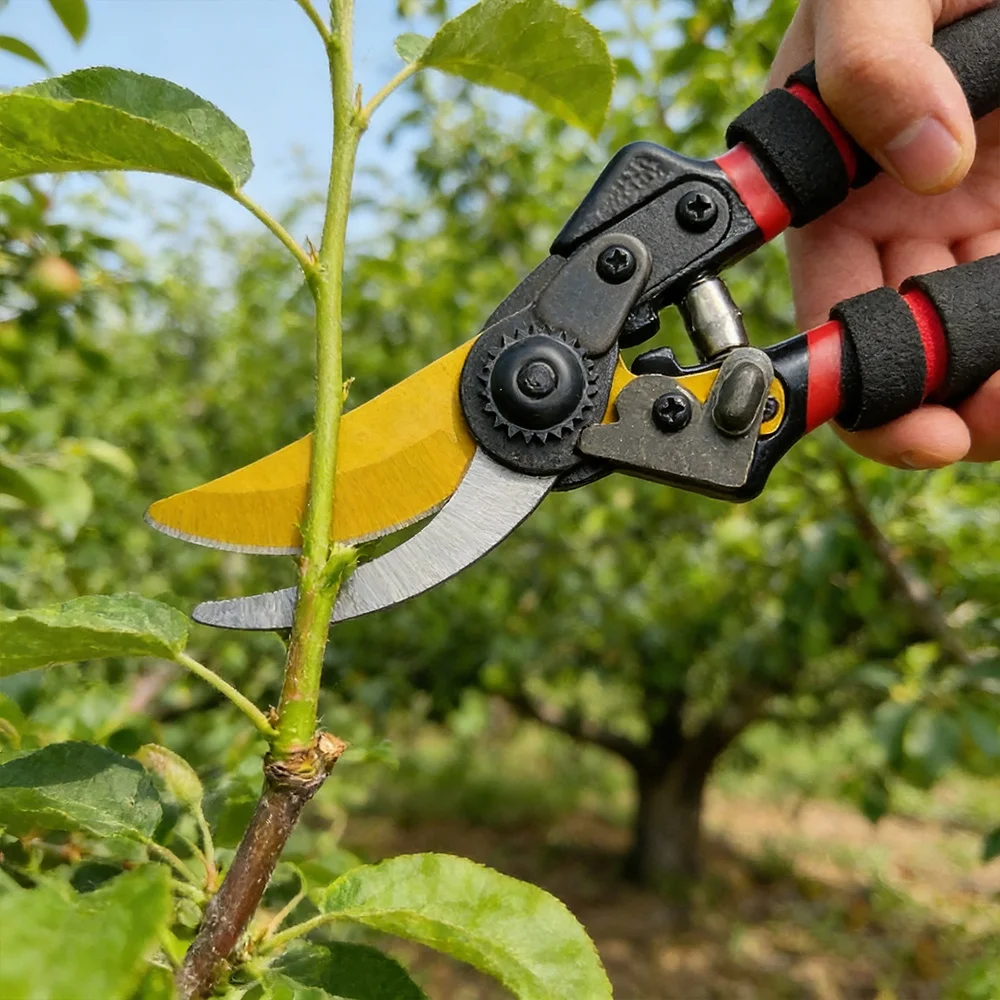 

Pruning Shears SK5 Stainless Steel Heavy Duty Garden Trimming Clippers Hand Pruners Flower Cutting Shears with Carry Bag