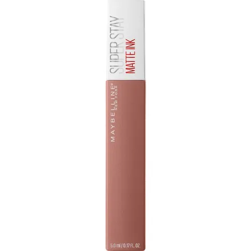 Maybelline New York Super Stay Matte Ink Liquid Matte ลิปสติก-65 Seductress - Nude นานถึง16ชั่วโมง * ความงามทำความสะอาด