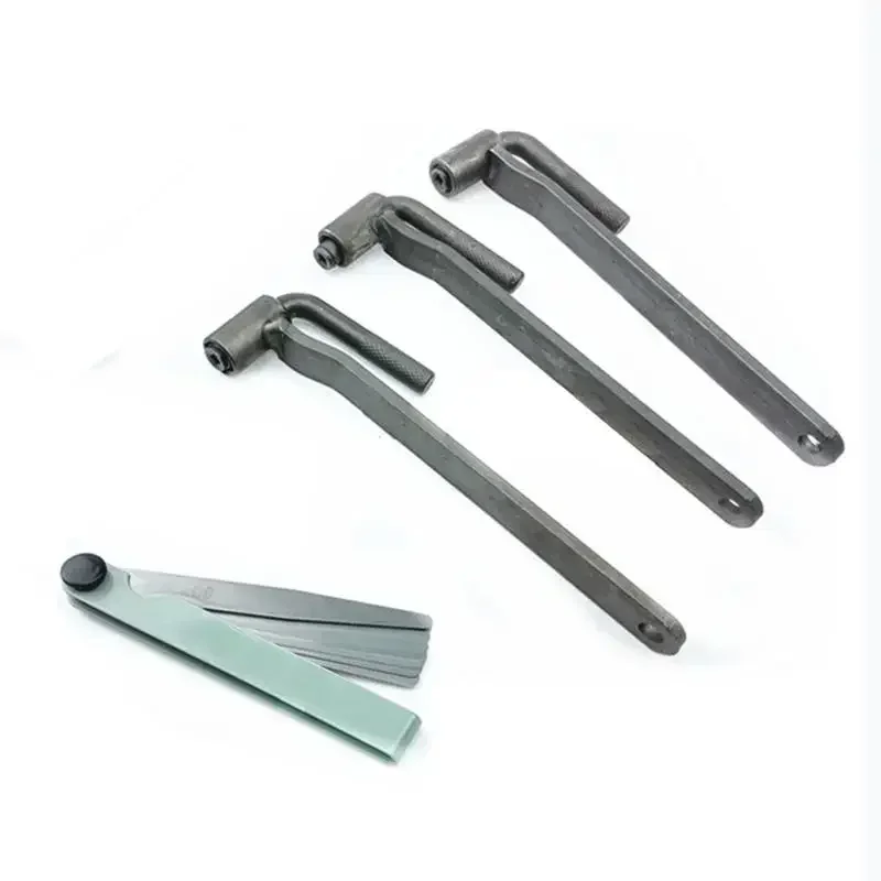 3X Đa Năng Động Cơ Xe Máy Van Dụng Cụ Điều Chỉnh Van Vít Cờ Lê 8 Mm 9 Mm 10 Mm & 1X Feeler Đo