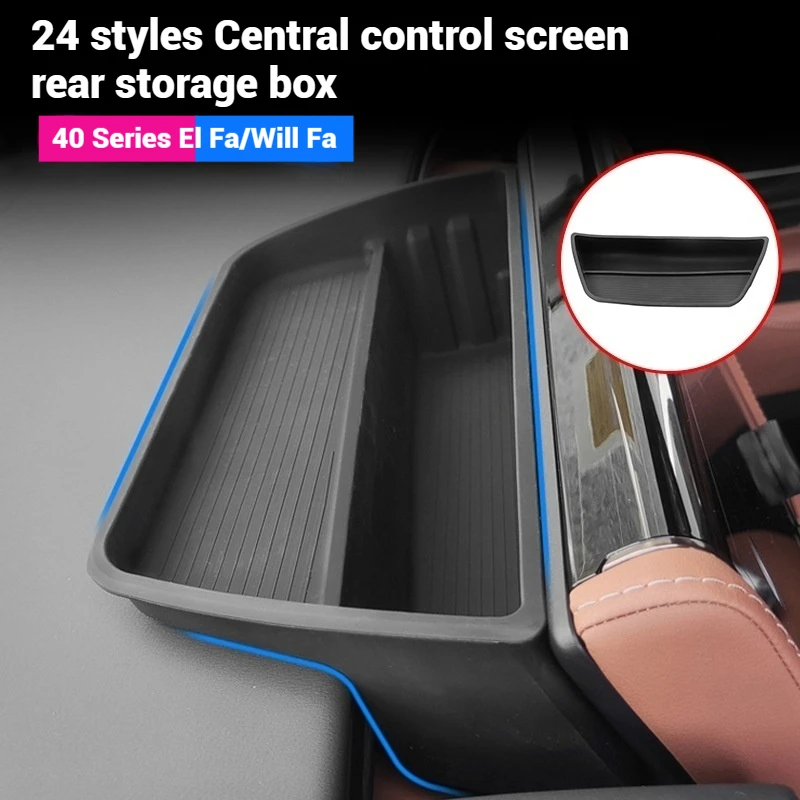 

Auto Parts Suitable For Toyota Alphard AH40 2022-2024Car Center Console Armrest Storage Box Multifunctional Interior Accessories