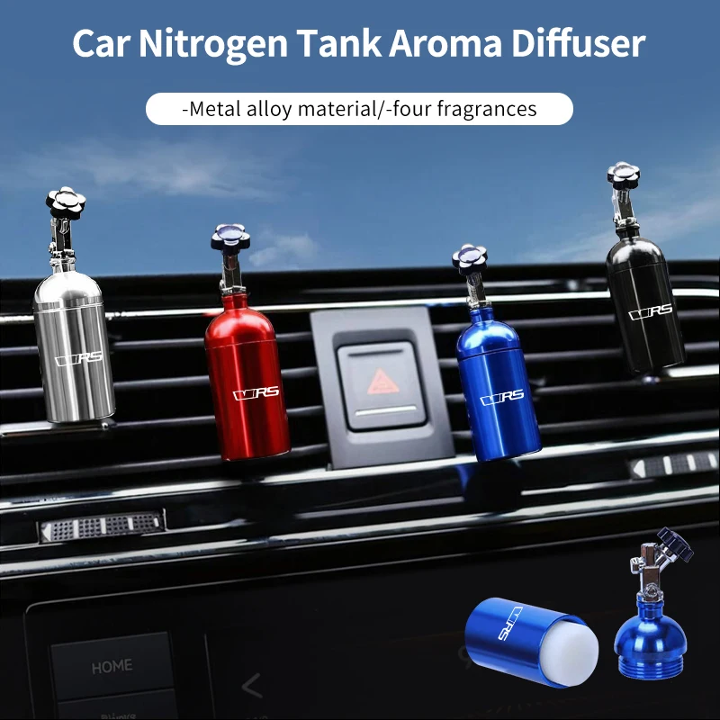 

Car ornament with nitrogen outlet for aroma diffusion For Skoda VRS Octavia Kamiq Kodiaq Karoq RS Superb Fabia Rapid Favorit