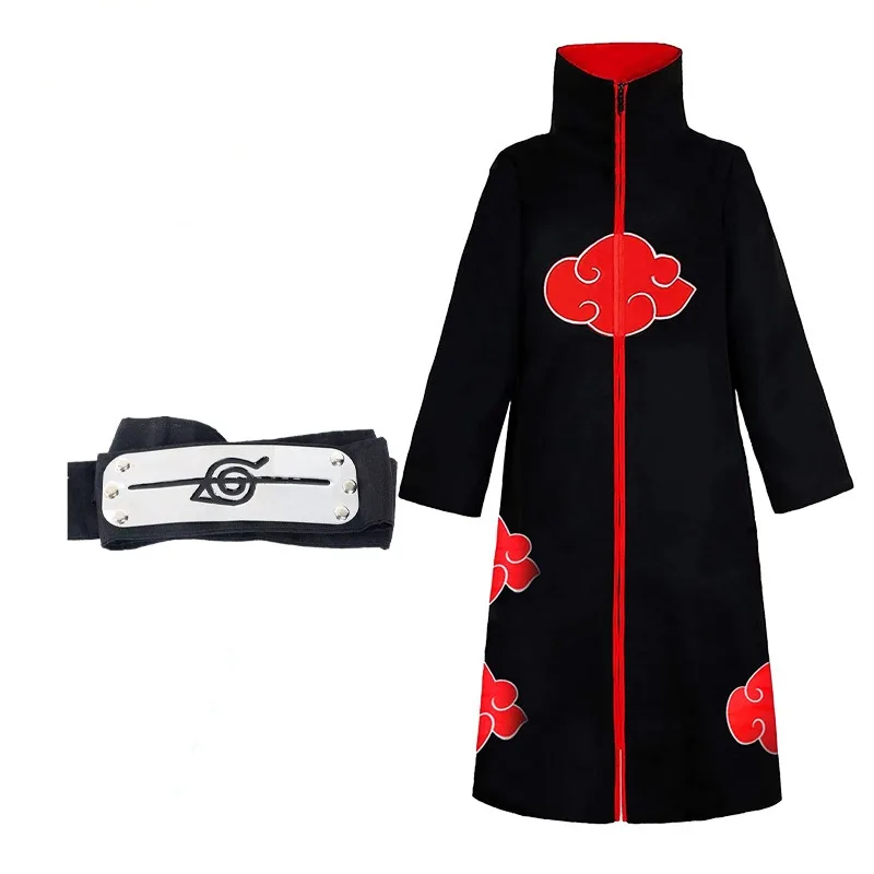 NARUTO Uchiha Itachi zweidimensionale kreative Cartoon Cosplay Kostüm Persönlichkeit Anime Akatsuki periphere Organisation Umhang – Detail 8
