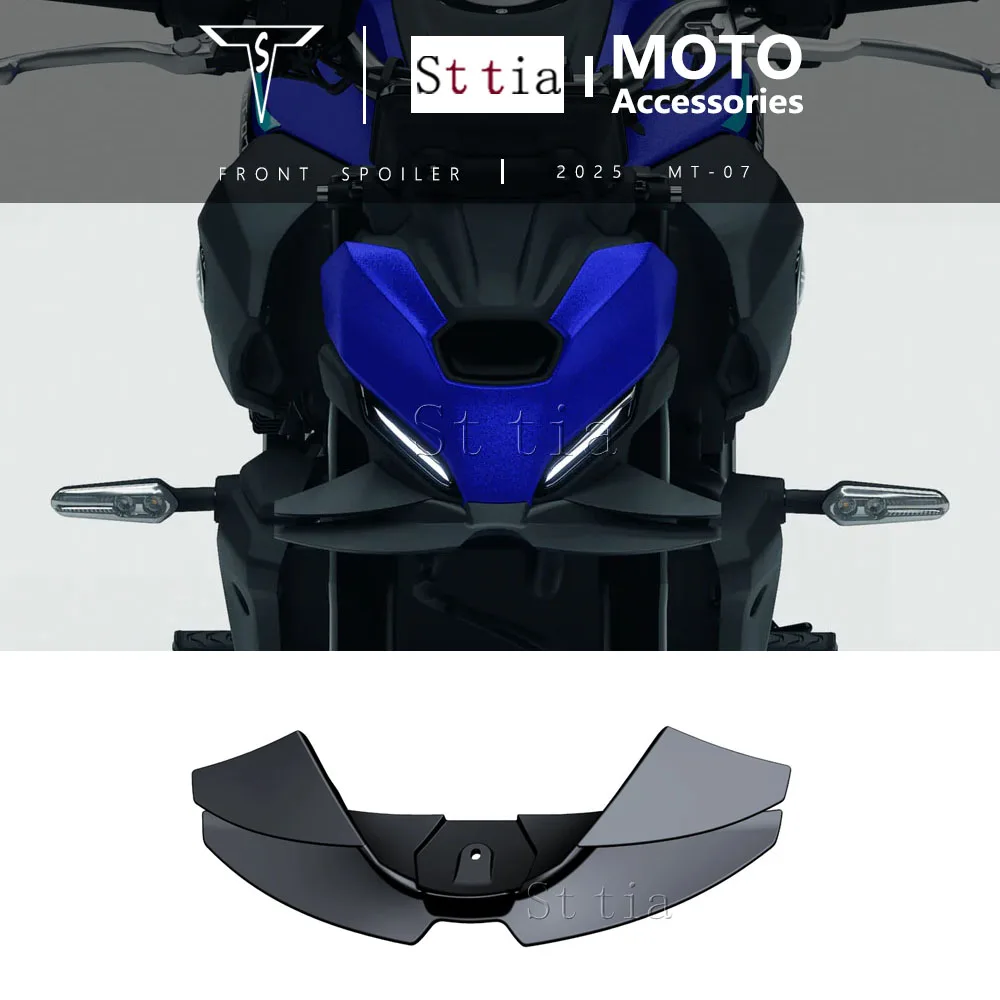 

Motorcycle Downforce Winglet Aerodynamic Wing For YAMAHA MT07 MT-07 Front Spoiler Kit New Accessories Front Spoiler