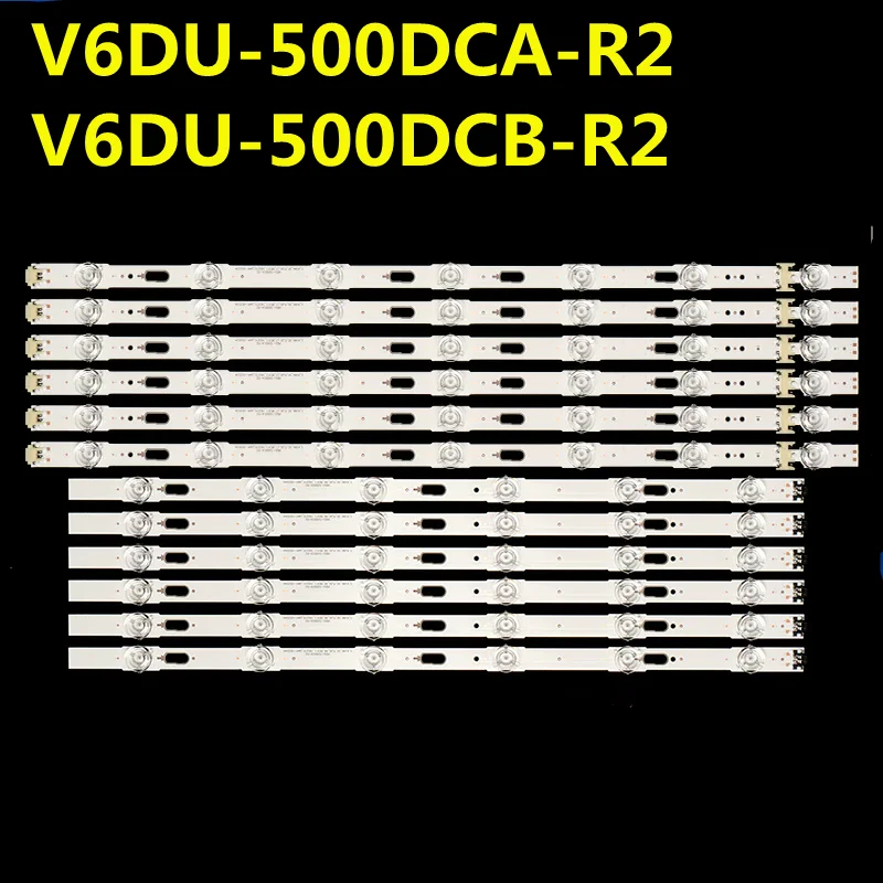 

LED Backlight Strip V6DU-500DCA-R2 V6DU-500DCB-R2 BN96-39657A 39658A For UA50MU7000 UA50MU6153 UA50MU6150 UA50MU6103 UA50MU6100