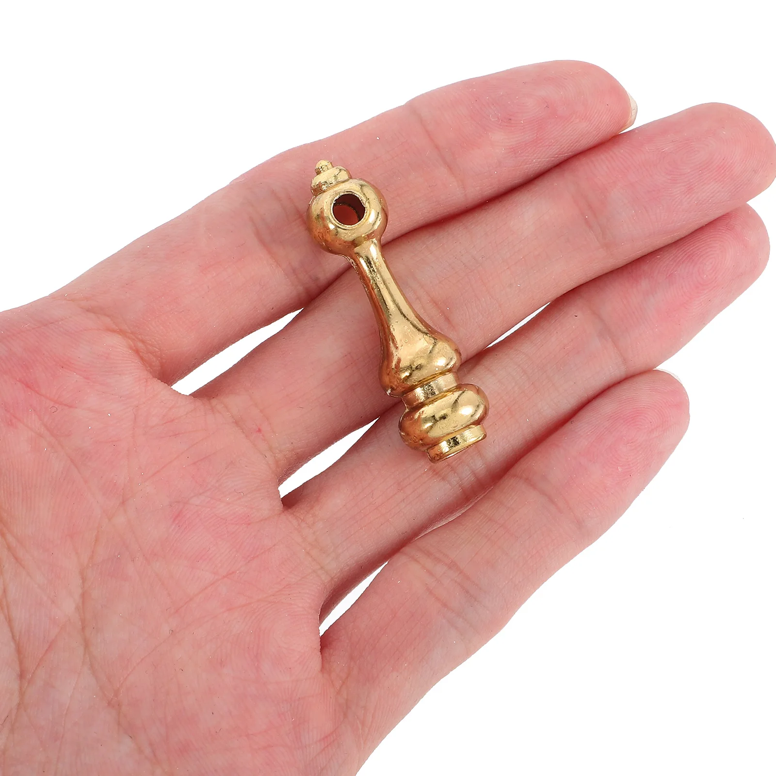 

10pcs Fence Accessories Zinc Alloy Cabinet Spindles Gourd Head Glass Railing Post Connectors Storage Rack Hardware