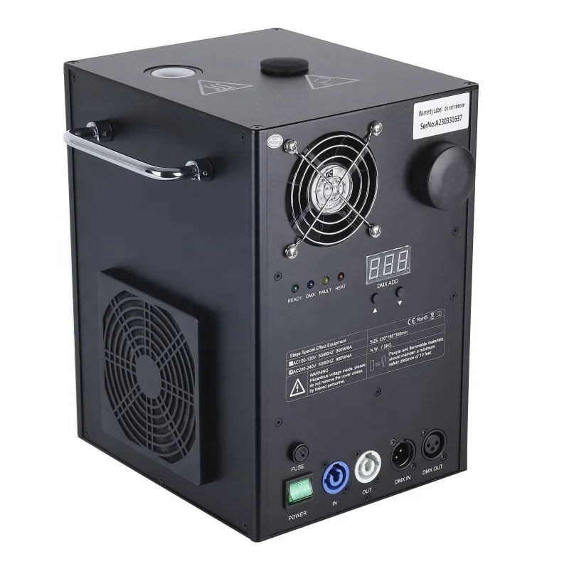 

H60 Cold Spark Machine Upgraded Version 900W Stronger Motor 6meters Fountain Height Firework Machine