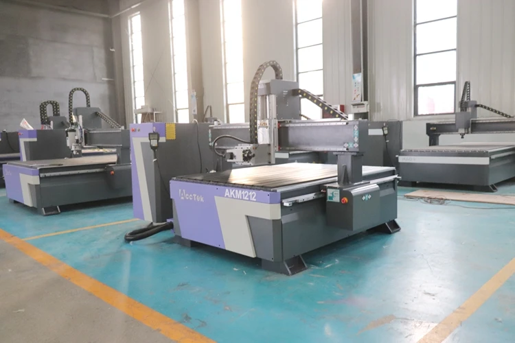 4 Axis 1212 CNC Router Machine For Wood Engraving Easy To Operate 3D Swinging Spindle Cnc Router