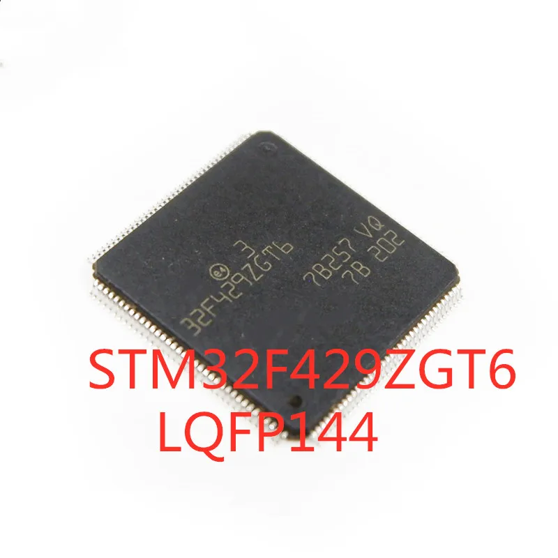 

1PCS/LOT 100% Quality STM32F429ZGT6 STM32F429 LQFP-144 SMD 32-bit microcontroller chip 1024KB flash memor In Stock New Original