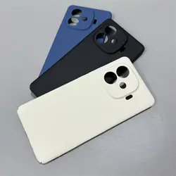 Matte Case For IQOO Z9 Turbo PC Full Package Protection Simple Fingerprint Proof Hard Shockproof Cover For IQOO Z9 Turbo