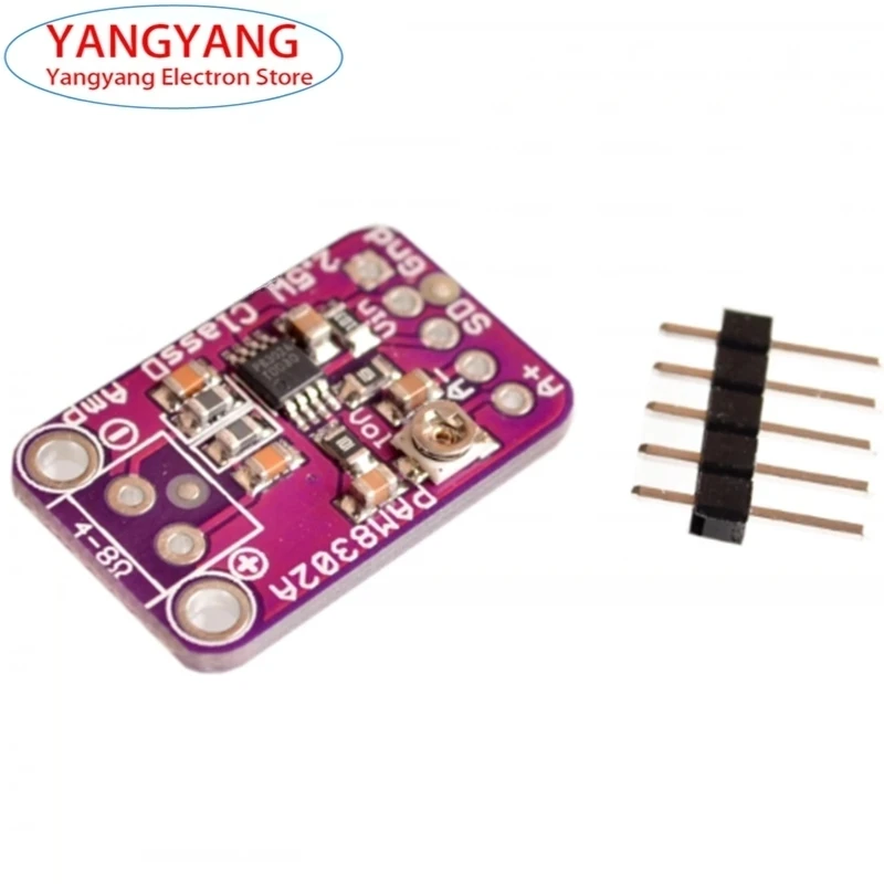 New PAM8302A 2.5W Single Channel Class D Audio Power Amplifier Module  CJMCU-832 Development Board 5PIN