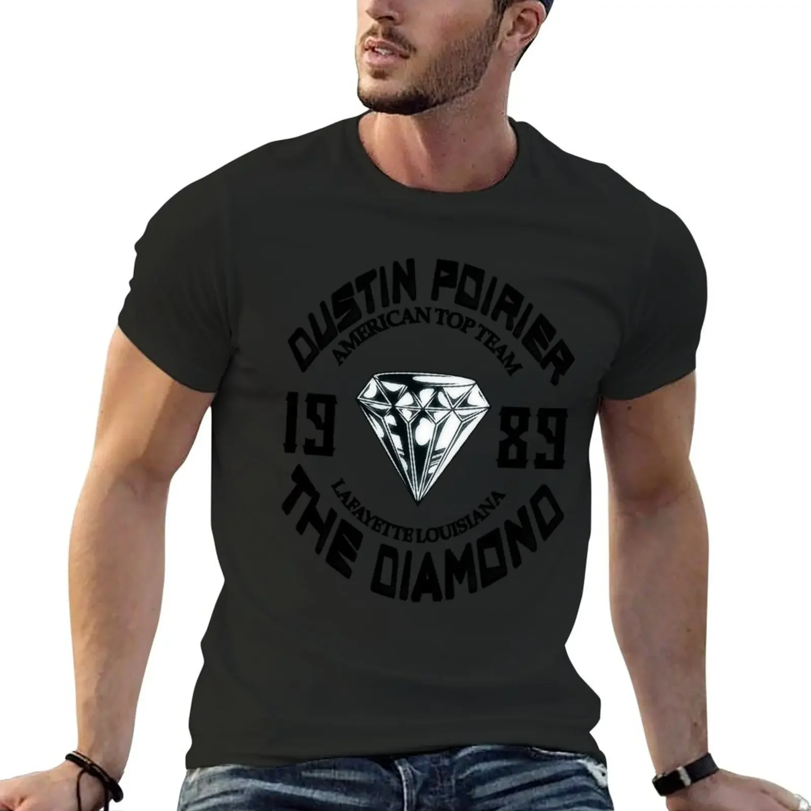 

Dustin Poirier Diamond T-Shirt anime figures cute clothes anime graphic tee shirt shirts men