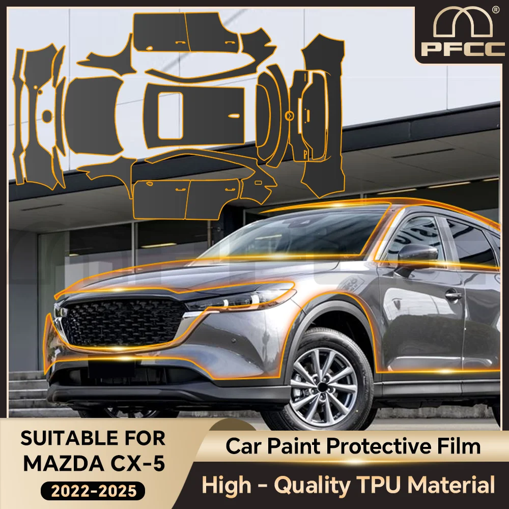 

PPF TPU For Mazda CX5 CX-5 2022 2023 2024 2025 Paint Protection Film Car Body Sticker Anti-scratch Protective PPF Accessories