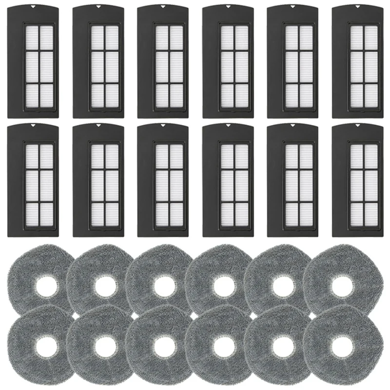 

X17A 2025, новинка, совместимая с пылесосом Eufy X9 Pro, фильтр Hepa, швабра, тряпка, аксессуары, запасные части