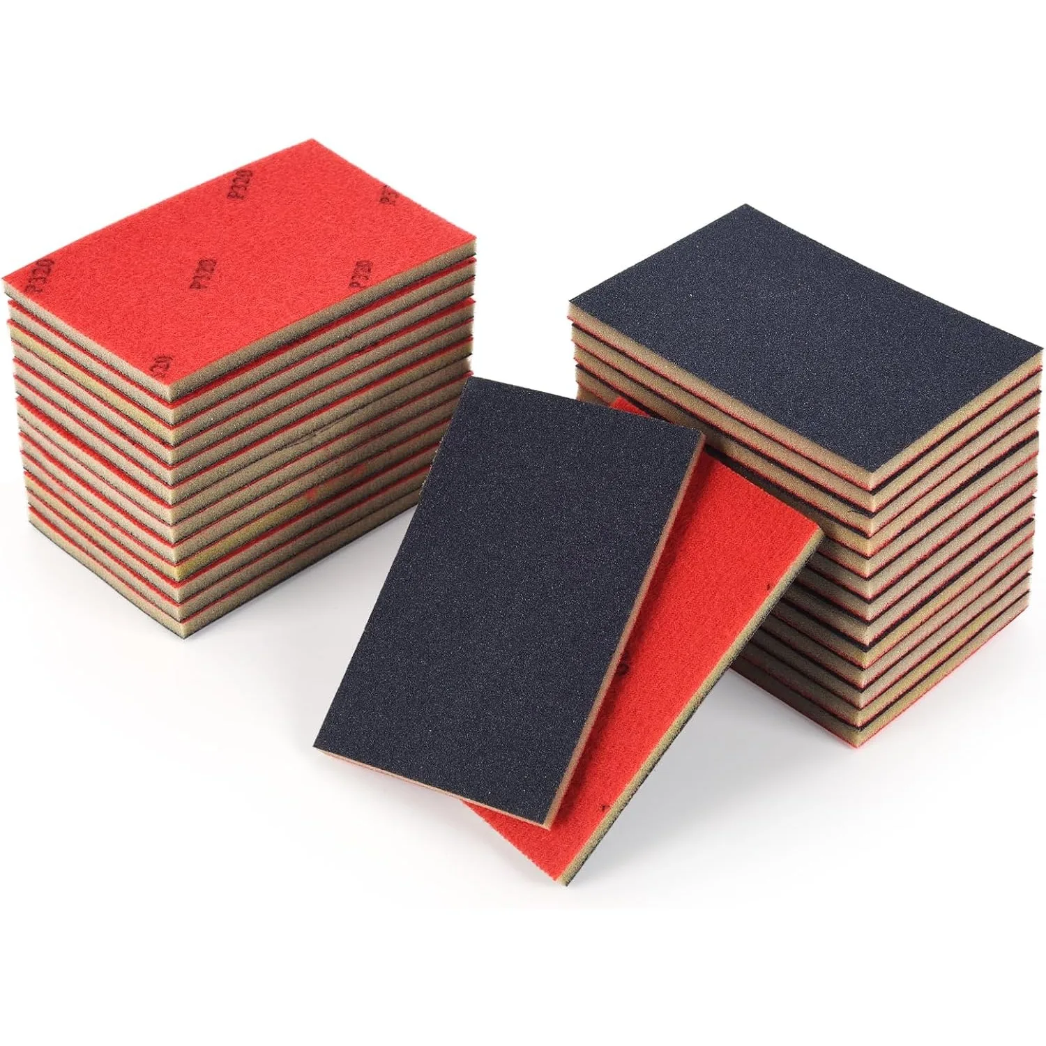 

9pc 180–3000 Grit Sanding Sponge, Wet/Dry Foam Block for Model, Drywall, Metal, Wood, Furniture Polishing