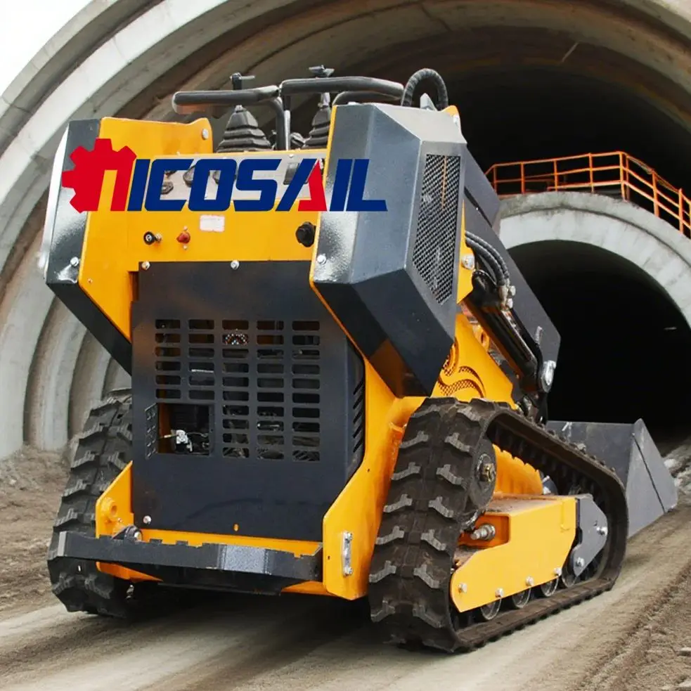 

Mini Skid Steer Loader Backhoe Ce Certified Customized Product Small Loaders for Sale