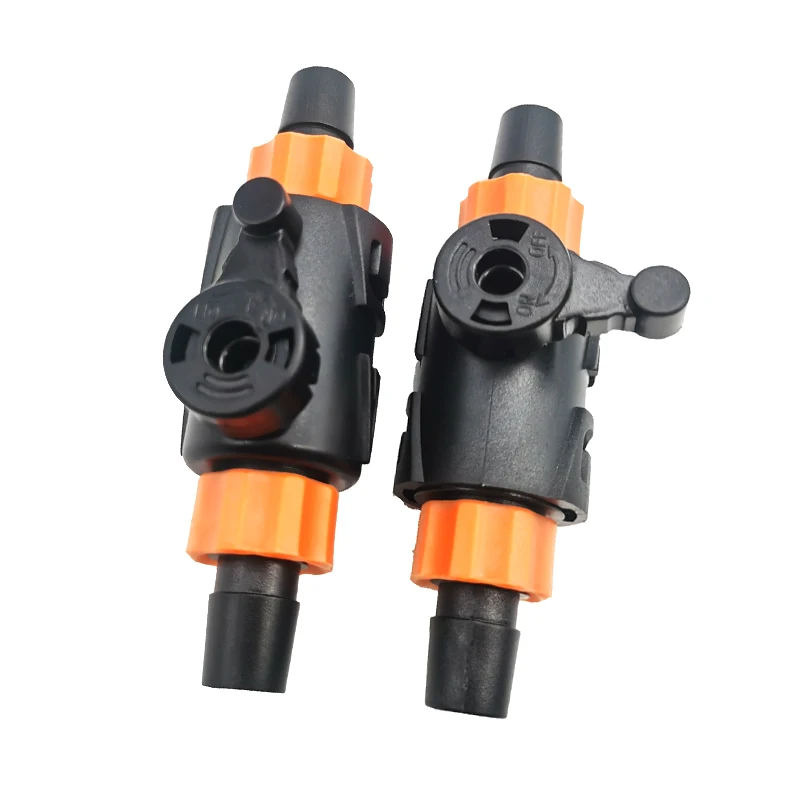 1pcs12/16mm Aquarium Water Inlet Regulator Flow Tube Pipe Divider Adjustable Water Pump Filter Volume Control Valve Quick Switch