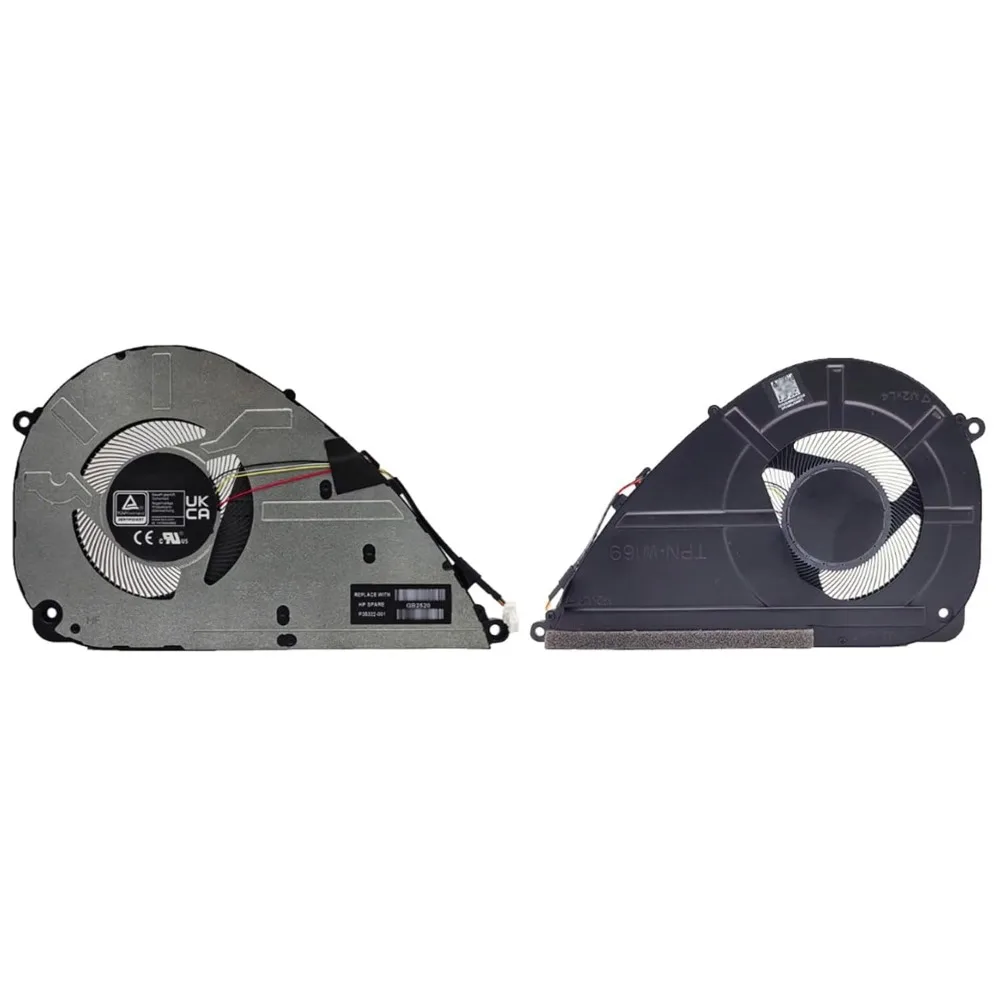 

Laptop CPU Cooling Fan for HP OmniBook 5 14-fp 15-fc Fd Fb Series TPN-W169 P35322-001 5V 0.50A 4PIN